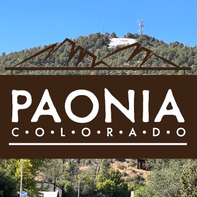 Paonia Logo superimposed on P-Hill