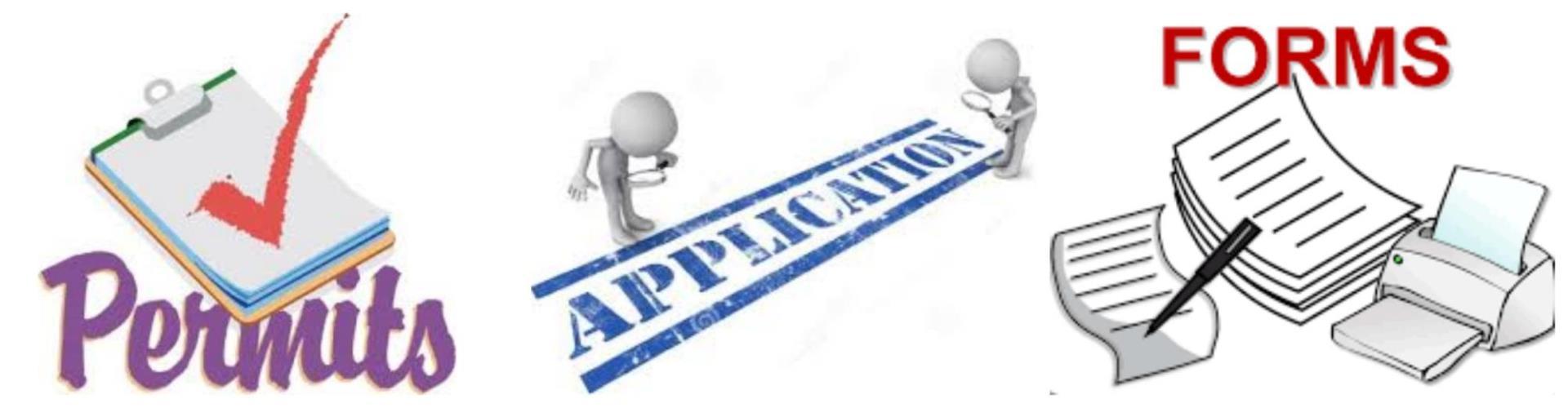 Permits, Form, Applications